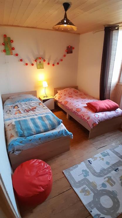 Maison Renove En Pierre Crotenay Bagian luar foto