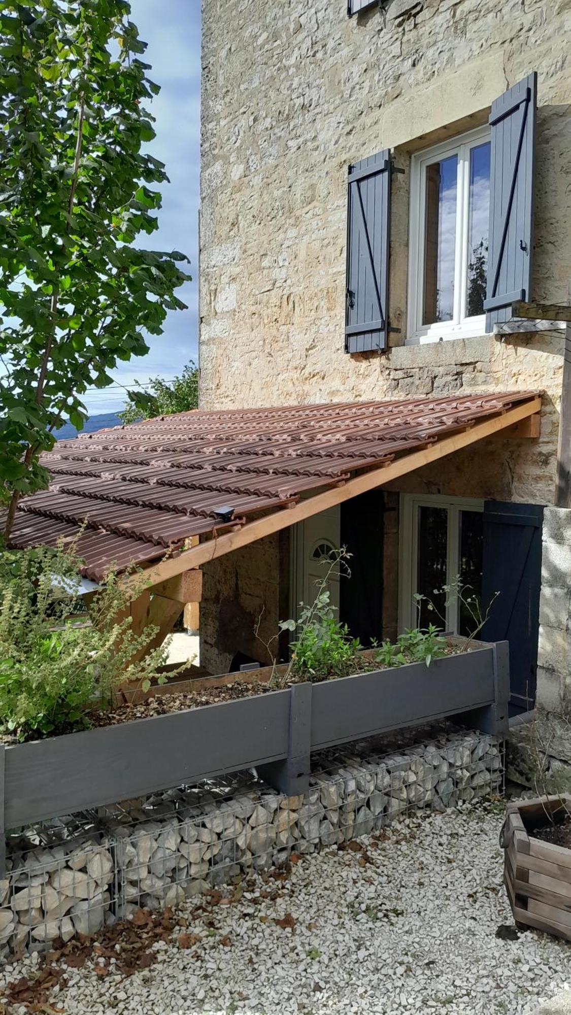 Maison Renove En Pierre Crotenay Bagian luar foto